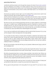 They are sure to get a good smile out of your crush. Calameo Great Pickup Lines How To Seduce And Attract Girls With Red Hot And Sizzling One Liners