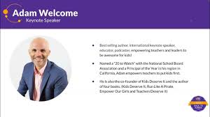 Keynote by Adam Welcome