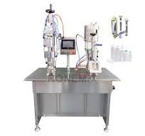 Small Aerosol Filling Machine Bag on Valve Fully Automatic Spray Machine  China Dose Inhaler Aerosol Manual Valve Crimping