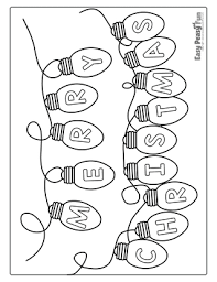 Angel pages, candy cane pages, christmas decorations pages, elf pages, gingerbread pages, jesus christ pages, christmas lights pages, christmas presents and gifts pages, reindeer pages, santa clause pages, snowman pages. Christmas Coloring Pages Easy Peasy And Fun