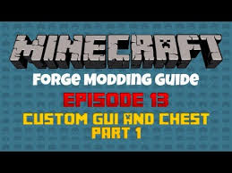 You will need to store more slots in the inventory, which i think you can do using iextendedentityproperties (never done it myself) 2) subscribe to the guiopenevent, and when the vanilla guiinventory gets opened, replace it with your custom inventory. Minecraft Forge 1 6 2 Modding Guide Episode 13 Custom Gui Chest Part 2 Youtube