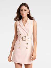 Clarice Sleeveless Blazer Dress Women S Fashion Forever New Classy Black Dress Outfit Black Dresses Classy Cocktail Dresses With Sleeves