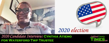 2020 Candidate Interview Cynthia Atiemo For Waterford Twp Trustee Oakland County Times