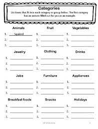 100 free cognitive worksheets for ots worksheets worksheets free cognitive activities Categories Naming Listing Worksheet Aphasia Dementia Snf Speech Therapy