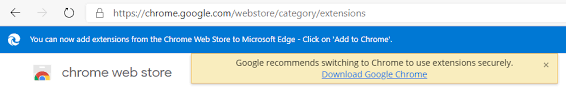 You can install so many extensions that you can bring the browser to a creaking halt under the weight of the system. You Should Not Use Microsoft Edge If You Want To Use Extensions Securely According To Google Mspoweruser