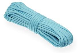 Advanced cyan core color crystal. Paracord 550 Poly Crystal Blue Outdoormesser De