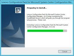 Going this route lets you open the file on other operating systems like macos or linux. Installing The Lenovo Configuration Pack