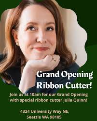 UW alum Janet Phan stopped by University Book Store to talk about her  latest novel, Boldly You. It was great having her back