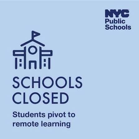 Due to inclement weather, @nycschools buildings are CLOSED on Monday,  January 26. School will be in session remotely only for students scheduled  to attend school on this day. For more information, visit