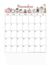 Free Printable November 2019 Calendar Pdf Cute Freebies For You Free Printable Monthly Planner Creative Calendar Planner Calendar