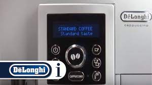 Coffee machine delonghi ecam 350.75 s kitchen automatic coffee machine automatic coffee maker cappuccino kapuchinator automat. How To Select The Taste On Your De Longhi Ecam 23 460 S Coffee Machine Youtube