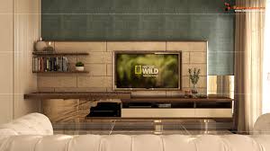 The tv unit here becomes a feature wall in itself and with a hardware free useful storage unit underneath, it's very modern and stylish. How To Choose The Best Tv Unit Designs For Your Living Room Homify
