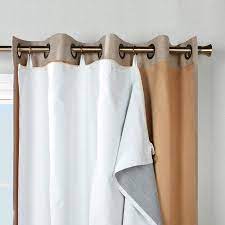 Commonwealth Ultimate Hotel Quality Insulated Blackout Curtain Liner Walmart Com Insulated Blackout Curtains Curtains Grommet Curtains