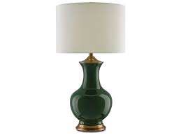 Our layout of furniture and accessories is always changing, so there's something new to see every time! Currey Company Lilou Green Antique Brass Edison Bulb 17 Wide Buffet Table Lamp With Eggshell Shantung Shade Cy60000022