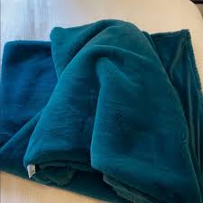 Anthropologie Bedding Anthropology Sophie Faux Fur Throw Poshmark