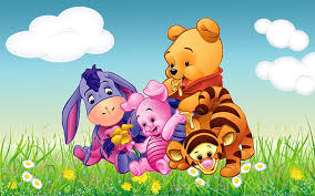 Thank you so much for this :) and it works on windows 7, unlike winnie the pooh preschool (which must only seem to work on windows xp, 95, 98/me). Hd Wallpaper Cartoon Winnie The Pooh Tigger Piglet And Eeyore Babies Hd Wallpaper 2560 1600 Wallpaper Flare