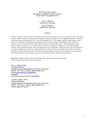 PDF) Do we feel safer today? The impact of smiling customer service