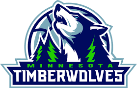Color Timberwolves Logo Sports Logo Design Minnesota Timberwolves Sports Logo