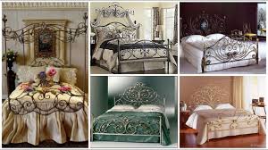 The most common wrought iron bed material is metal. Beautiful Wrought Iron Bed Design Ideas Youtube