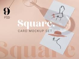 Today we have a new free psd mockup for you and it is square business card mockup psd which will help you showcase your square card design to the public or your client in a photorealistic manner. Square Business Card Mockup Psd Free Psd Ui Download