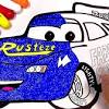 An active, young car loves racing and competition. 1
