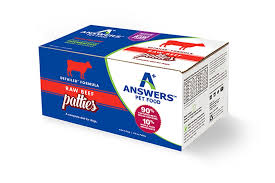 Since 1958, pfi has been the voice of the makers of u.s. Answers Pet Food Raw Beef Patties Holistic Nutrition For Dogs