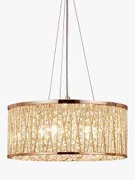 Buy John Lewis Partners Emilia Large Crystal Ceiling Light Gold Online At Johnlewis Com Ceiling Lights Crystal Ceiling Light Ceiling Light Shades