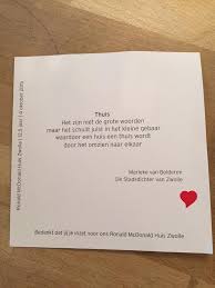 Jelger De Kroon Na Twitteru Gefeliciteerd Rmcdhuiszwolle Met Het 12 5 Jaar Bestaan Vandaag Bedankt Voor De Leuke Kaart Met Gedicht Sdzwolle Http T Co Avs3eavj6w