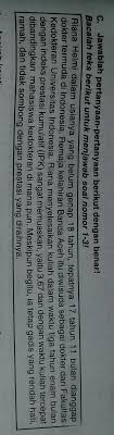 Check spelling or type a new query. Pertanyaan Apakah Yang Menjadi Pokok Informasi Yg Ada Dala Teks Biografi Tersebut Brainly Co Id
