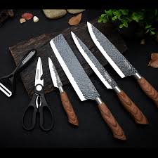 Specifications this set has many great qualities other than the weight, which made it a top contender for the overall best collection. Shuoji Best Kitchen Knives Set 6 Pcs Forged Kitchen Knife With Scissors Ceramic Peeler Chef Slicer Nakiri Paring Knife Gift Case Knife Sets Aliexpress
