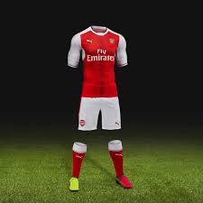 This menu is keyboard accessible. Arsenal Home Jersey Full Front Football88