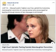 Texting suicide case: When words have terrible consequences « Minding the  Workplace