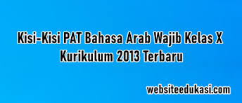 We did not find results for: Kisi Kisi Pat Bahasa Arab Wajib Kelas 10 K13 Tahun 2021