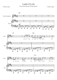Dein ist mein ganzes herz solo live. Land Of Lola Sheet Music For Piano Solo Musescore Com