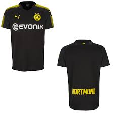 Versandkostenfrei zahlung auf rechnung kostenlose retoure. Paket Puma Bvb Borussia Dortmund Auswartstrikot 2017 2018 Schwarz Mit Flock Fussballgott24 Himmlisch Shoppen Teuflisch Gunstig