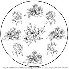 Blumen Mandala Zum Ausmalen Medienwerkstatt Wissen 2006