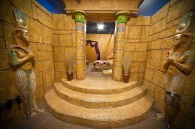 Egyptian theme bedroom decorating ideas and egyptian theme decor. Salt Lake S Most Romantic Getaway Anniversary Inn Egyptian Home Decor Egyptian Design Egyptian