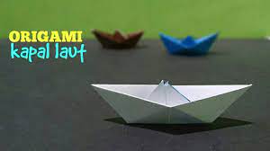 Dompet, origami dari kertas, cara origami, cara buat origami, cara lipat oriagmi, origami gajah, origami gajah, origami hati, kertas lipat hati, video membuat origami kertas lipat burung bunga kodok love binatang ikan baju pesawat perahu kapal angsa buku balon hewan badak ikan, tutorial kertas lipat. Cara Mudah Buat Kapal Dari Kertas Lipat Origami Ll Origami Anak Youtube