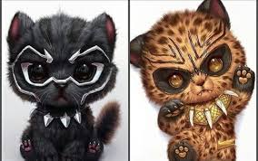 Pin By Fox On Marvel Black Panther Art Panther Art Cute Animal Drawings