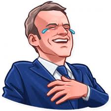 Search more high quality free transparent png images on pngkey.com and share it with your friends. Emmanuel Macron Telegram Sticker