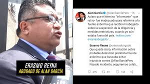 [PrimerPlano], Erasmo Reyna, abogado de Alan García, nos contó la actual  situación de su defendido., Willax televisión y diferénciate. Encuéntranos  también en Willax.tv