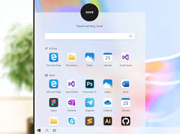 Windows 10 Start Menu Redesign Redesign App Design 10 Things