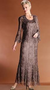 Three Piece Hand Crocheted Skirt Set Consisting Of Long Bell Sleeve Open Jacket Cami And Skirt Plus Size Mother Of The Bride Dresses Mothers Dresses Dresses