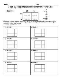 Multiplication worksheets area model was created by combining each of gallery on smartkids, smartkids is match and guidelines that suggested for you, for enthusiasm about you search. This Homework Goes With 4 Nbt 5 B Multiplying 2 Digit By 2 Digit Numbers Using Place Va Math Multiplication 4th Grade Multiplication Area Model Multiplication