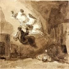 Two women grinding at the mill (Matthew 24 | Art UK