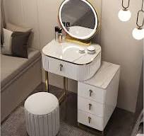 Escrivaninha luxuosa com 4 gavetas mesa de cabeceira moderna ...