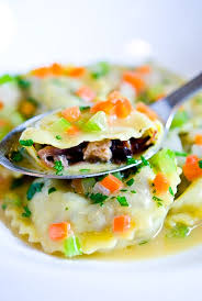 Braised Oxtail Foie Gras Ravioli 6 Cups Flour 1 Tsp Salt 8 Whole Eggs 5 Yolks 2 Tbsp Olive Oil 2 Tbsp Water Carrot Braised Oxtail Oxtail Braised