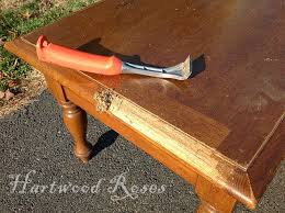 Hartwood Roses My Best Tool For Stripping Table Tops Stripping Paint Redo Furniture Table Tops