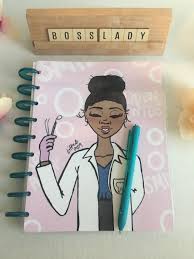 Happy Planner Cover Dentist Dental Student Black Doctor Etsy In 2020 Dental Student Happy Planner Cover Dentistry Student