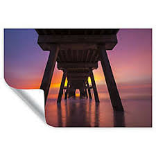 Pier and dock art makes you feel happy; Pier 1 Wall Decor Bed Bath Beyond